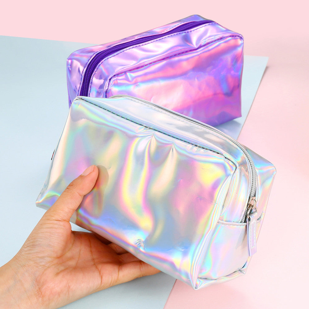 Laser cosmetic bag