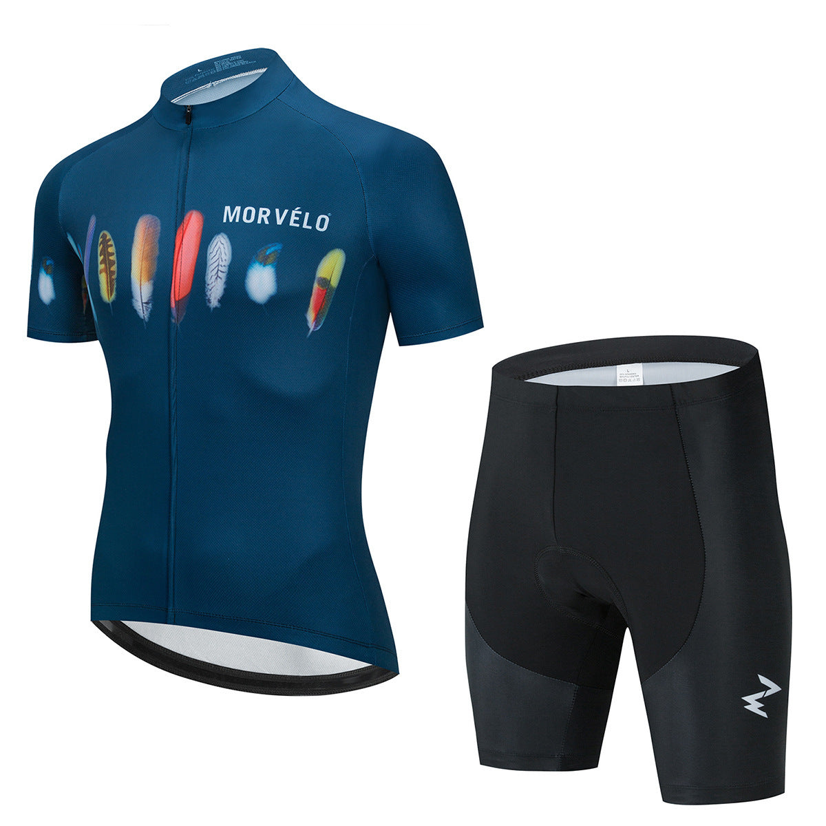 New Summer Short-Sleeved Cycling Jersey Suit Breathable Bicycle Sportswear Uniform Custom Cycling Jersey