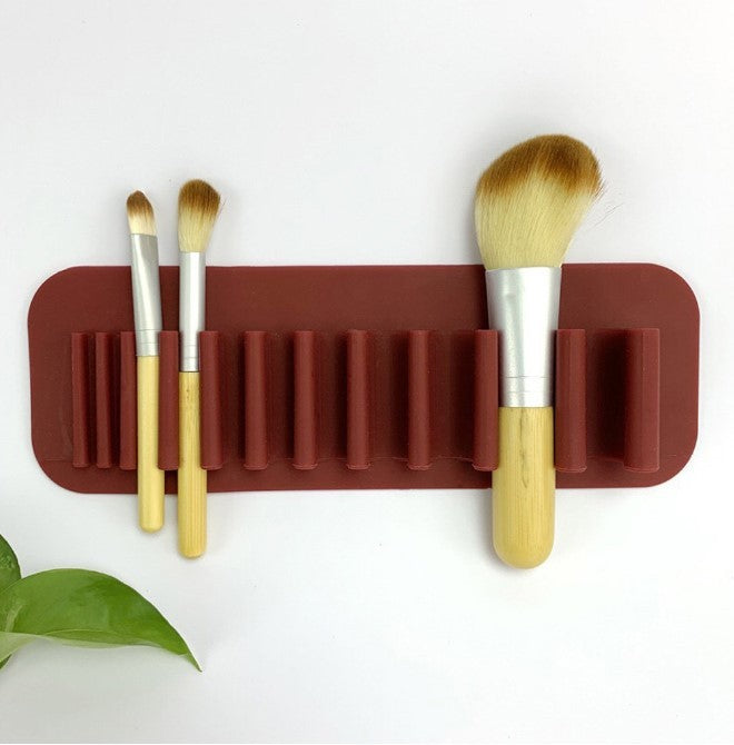 Silicone cosmetic brush