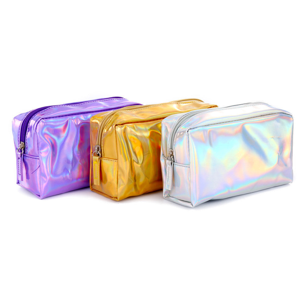 Laser cosmetic bag