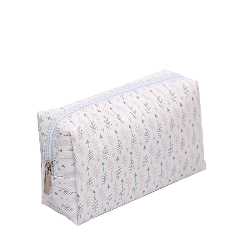 Striped Cosmetic Bag Outdoor Travel Cosmetic Storage Bag