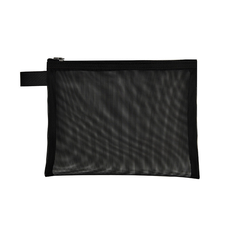 Mesh Cosmetic Bag Large Capacity Portable Cosmetic