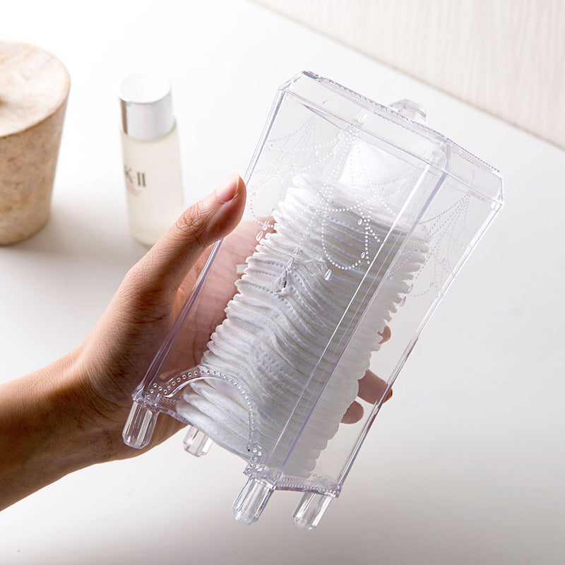 Desktop Cosmetic Storage Removable Cosmetic Cotton Box